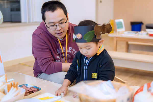 幼儿园感谢日,南通民办惠立幼儿园